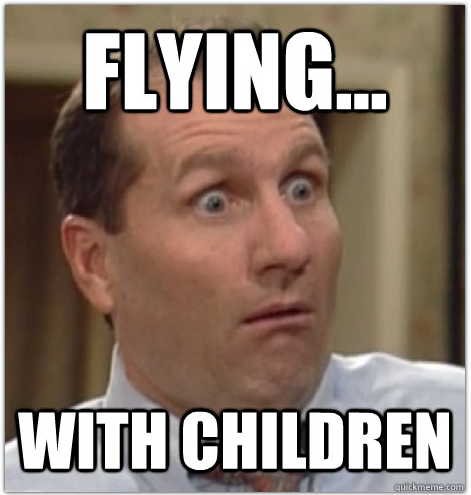 flying with children